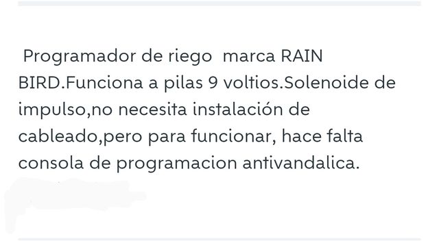 PROGRAMADOR DE RIEGO