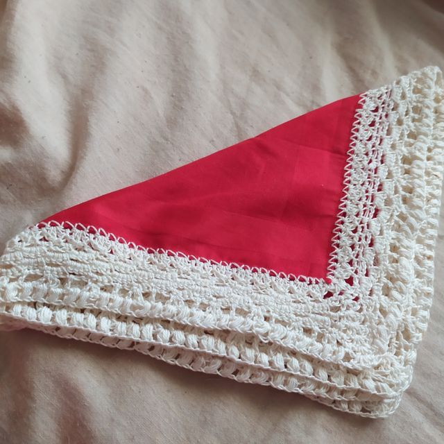 Pañuelos bordados antiguos