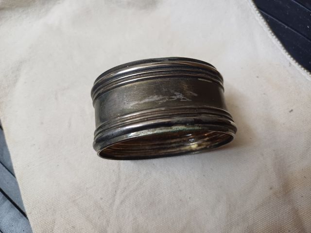 Porta tovagliolo argento gr 33