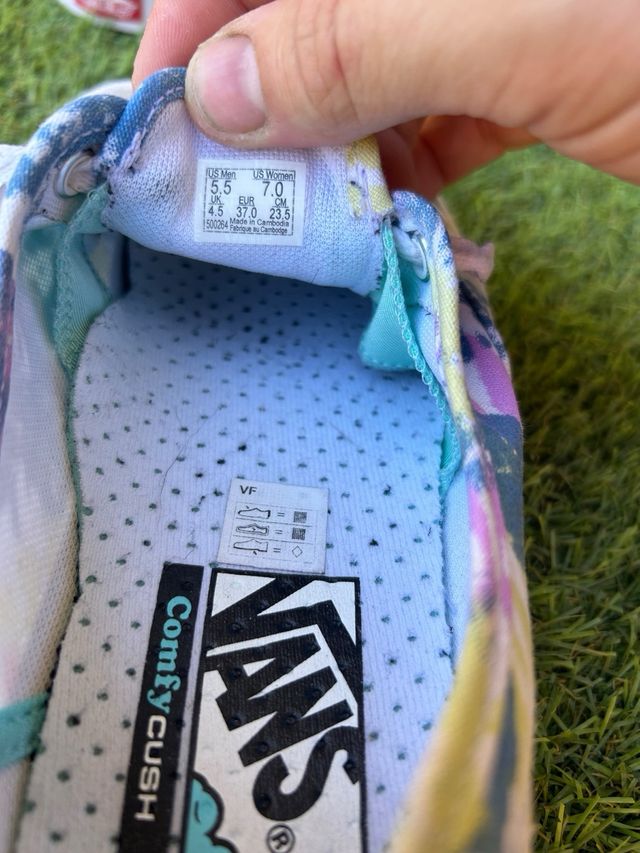 Zapatillas vans colorines