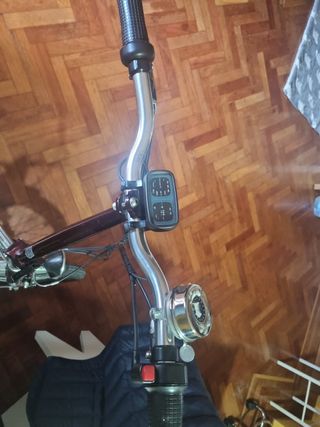 Bicicleta plegable eléctrica 