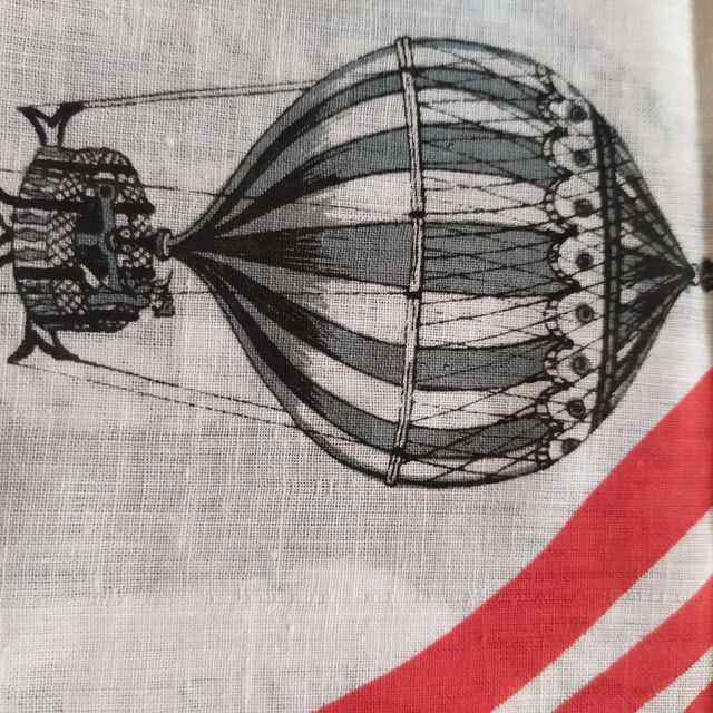 Pañuelos antiguos ,pintados