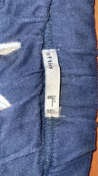 Shorts chándal azul marino