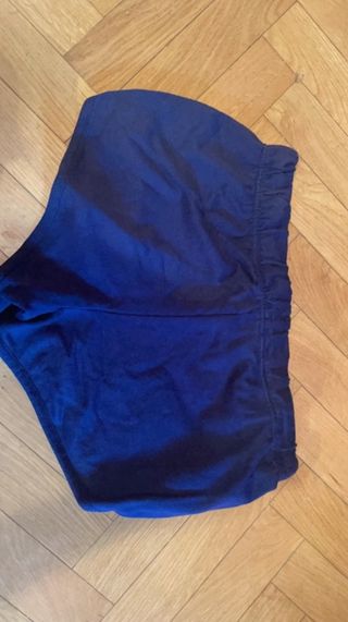 Shorts chándal azul marino