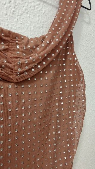 Vestido de fiesta Bershka