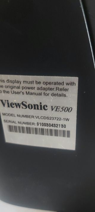 Monitor 15" 12v ViewSonic ve500