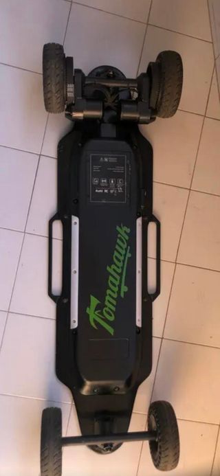 Patin tipo longboard electrico