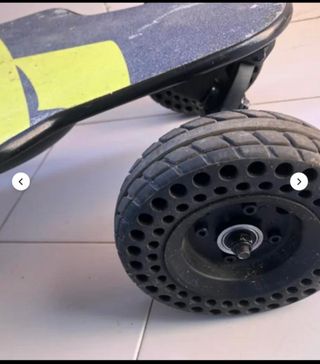Patin tipo longboard electrico