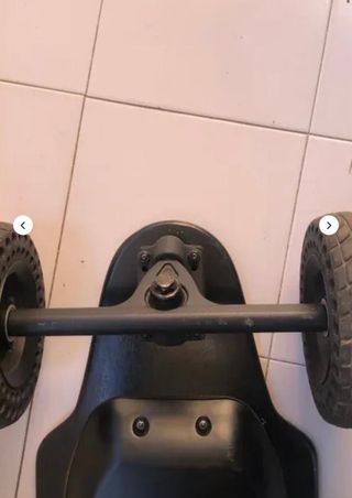 Patin tipo longboard electrico