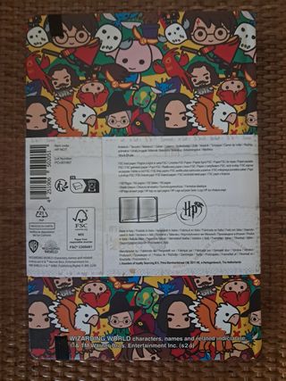 Harry Potter notebook