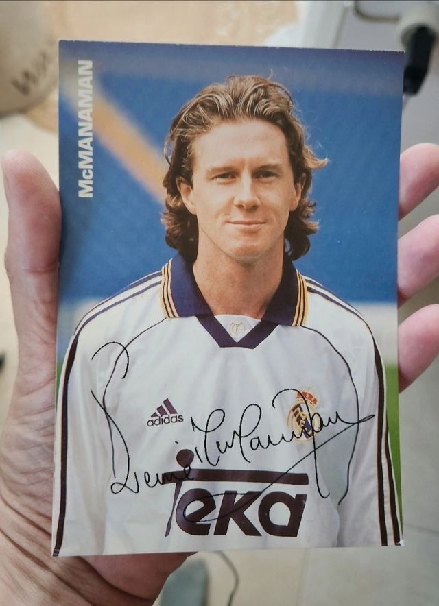 Autografo Steve Macmanamann 97/98