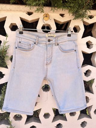 Bermuda vaquera Talla 38 de Pull&Bear