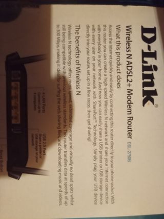 D-LINK modem router