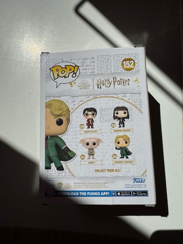Funko pop 152 Gilderoy Lockhart