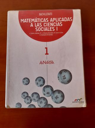 Matemáticas aplicadas 1 bachillerato