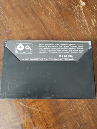 Lotto 10 musicassette vergini AudioMagnetics