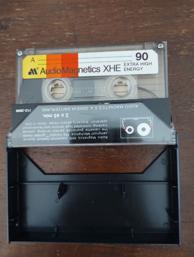Lotto 10 musicassette vergini AudioMagnetics