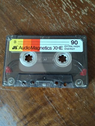 Lotto 10 musicassette vergini AudioMagnetics