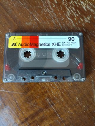 Lotto 10 musicassette vergini AudioMagnetics