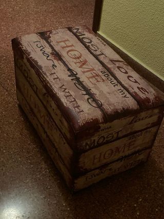 Arcon zapatero baul decoracion