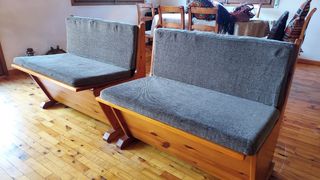 3 panche arcon in legno massello