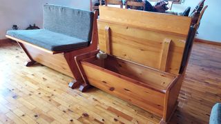 3 panche arcon in legno massello