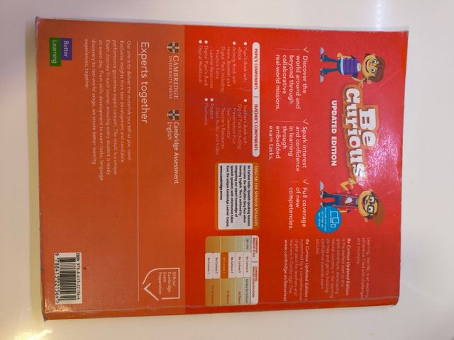 Libro inglés 3EPO pupil's book be curiou