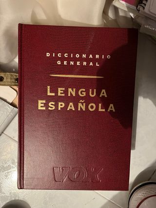 Diccionario general lengua española