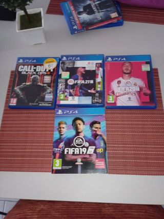 3 juegos de play 4