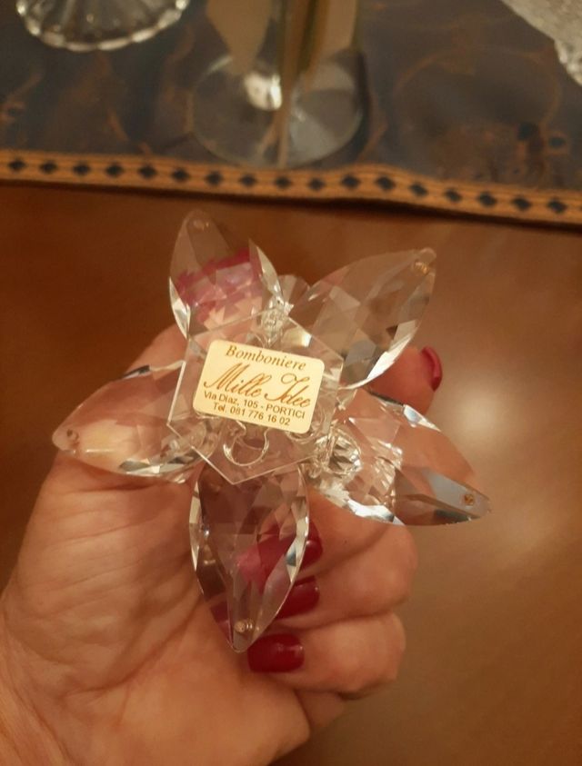 Fiore in cristallo