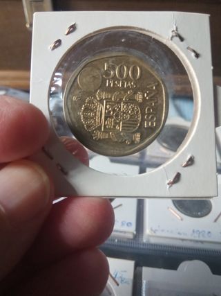 MONEDON DE 500 PTS AÑO 1993