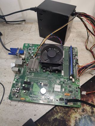 Placa base +athlon II x2 215+ disipador