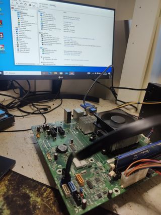Placa base +athlon II x2 215+ disipador