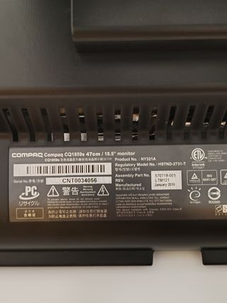 MONITOR DE ORDENADOR 
