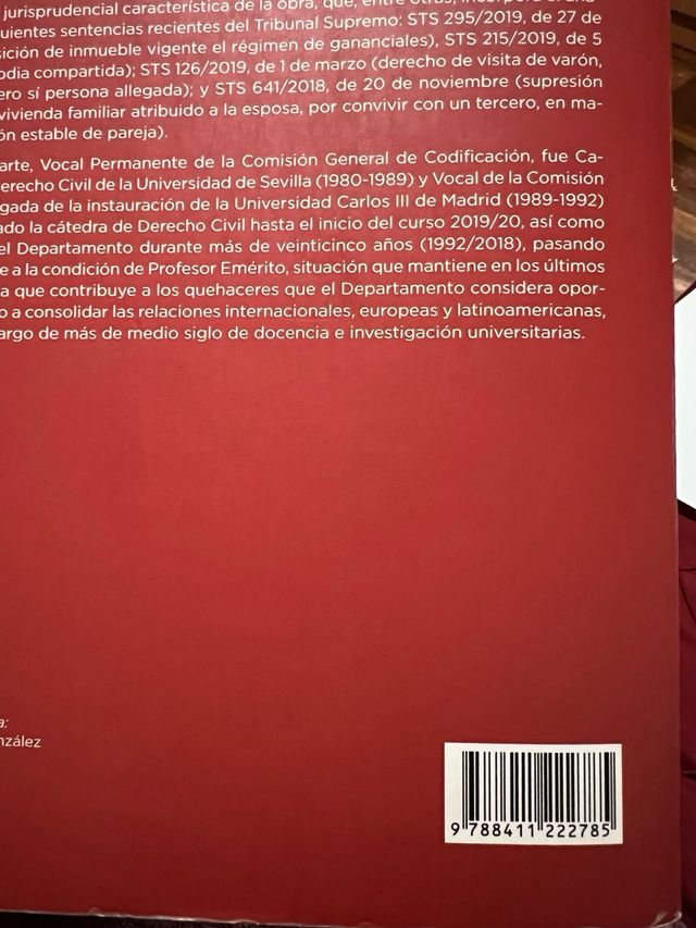 Compendio de derecho de familia