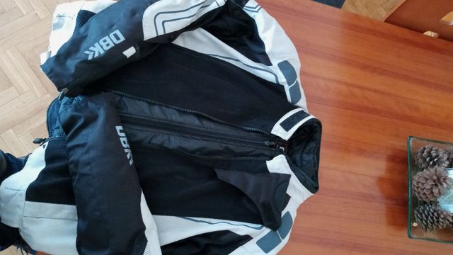 Cazadora moto caballero