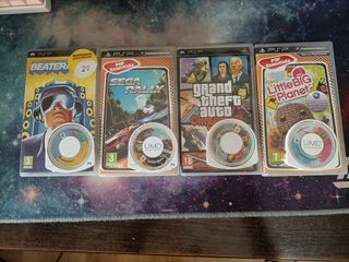 Pack 3 juegos PSP (GTA vendido)