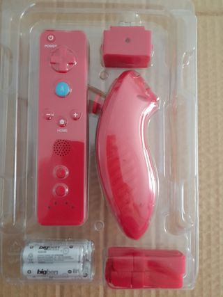 NUEVO WII-U"Mando+Nunchuck+pilas+correas 