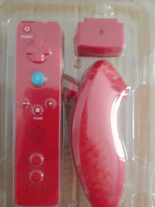 NUEVO WII-U"Mando+Nunchuck+pilas+correas 