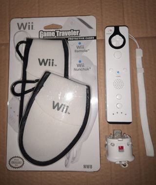 NUEVO WII-U"Mando+Nunchuck+pilas+correas 