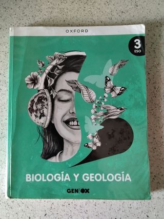 Libro de Biología y Geología 3° ESO. Editorial Ge