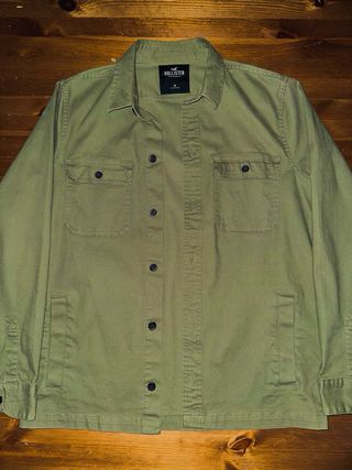 Sobrecamisa Hollister Verde Militar