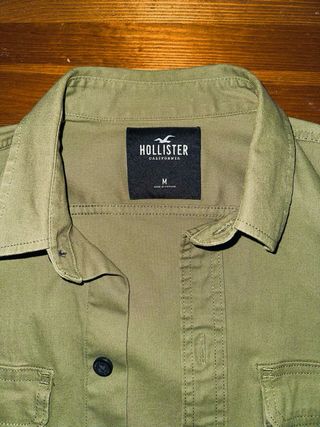 Sobrecamisa Hollister Verde Militar