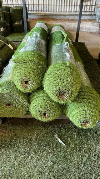 Oferta césped artificial nuevo