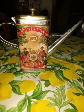 Lotto 3 contenitori in latta