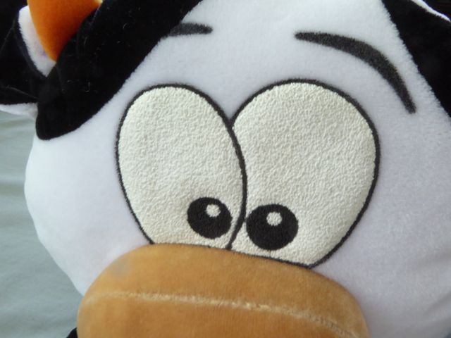 Vaca peluche-Arte Model