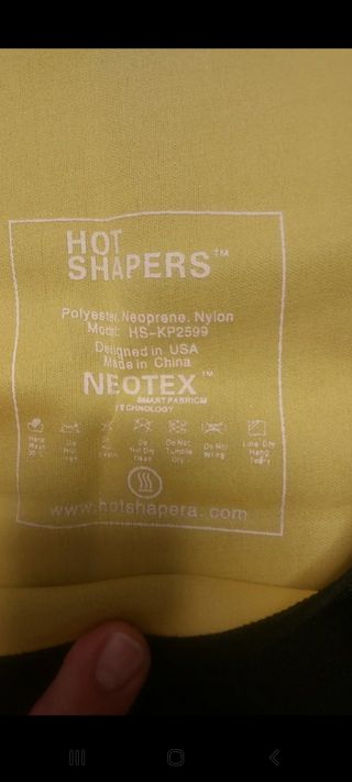 Canottiera Sauna tg.m