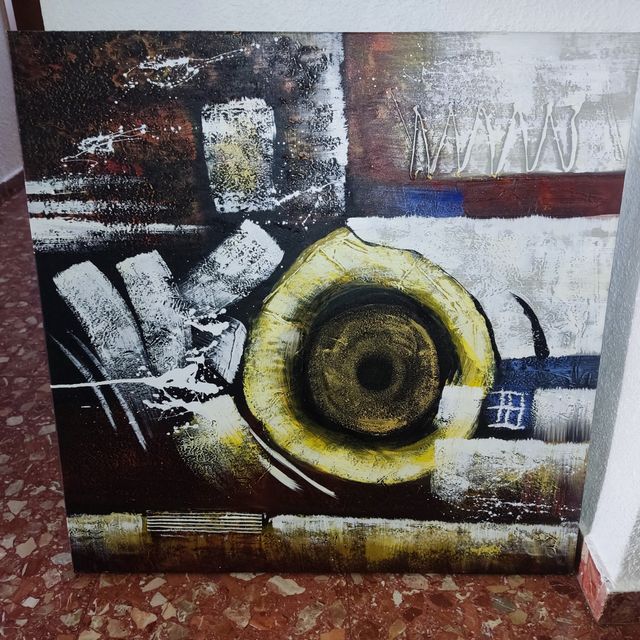 Cuadro pintado a mano