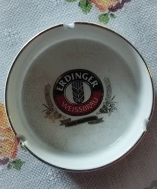 Posacenere cenicero erdinger pubblicità 