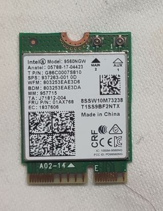 MODULO WIFI PARA PORTATIL INTEL 9560NGW PCI-E